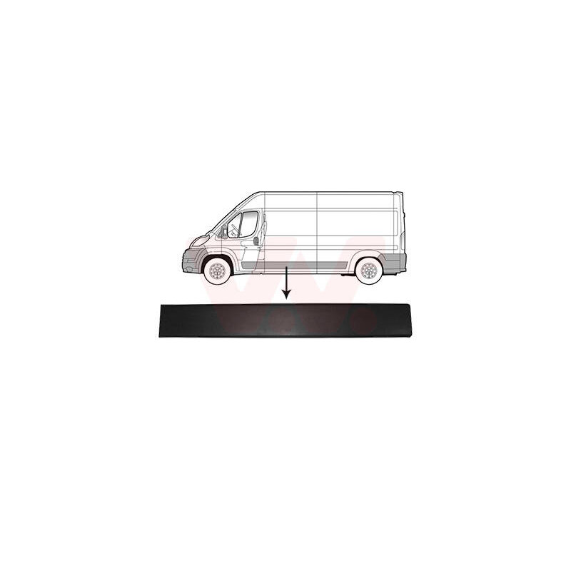 VAN WEZEL Ozdobná/ochranná lišta dverí 0982407