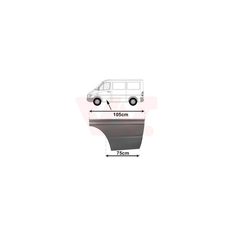 VAN WEZEL Dvere, karoseria 3075169