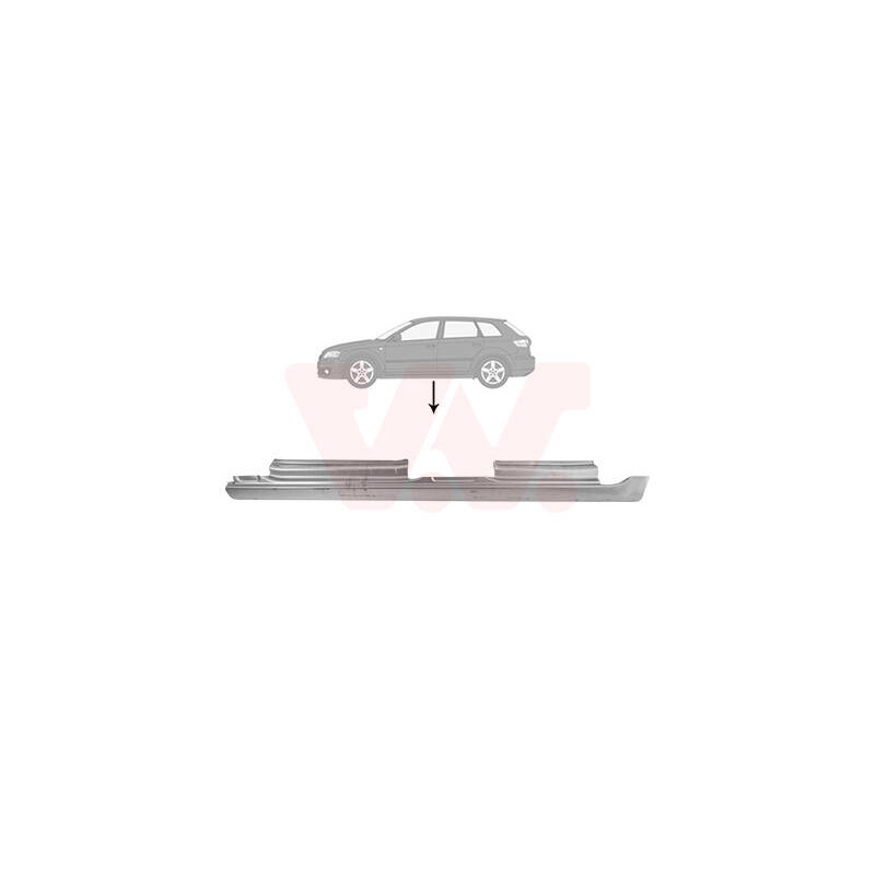 VAN WEZEL Nástupný plech 5735103