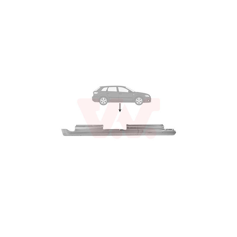 VAN WEZEL Nástupný plech 5735104