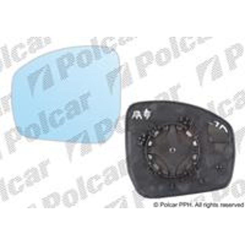 VIEW MAX Sklo vonkajšieho zrkadla s držiakom 43K1555M