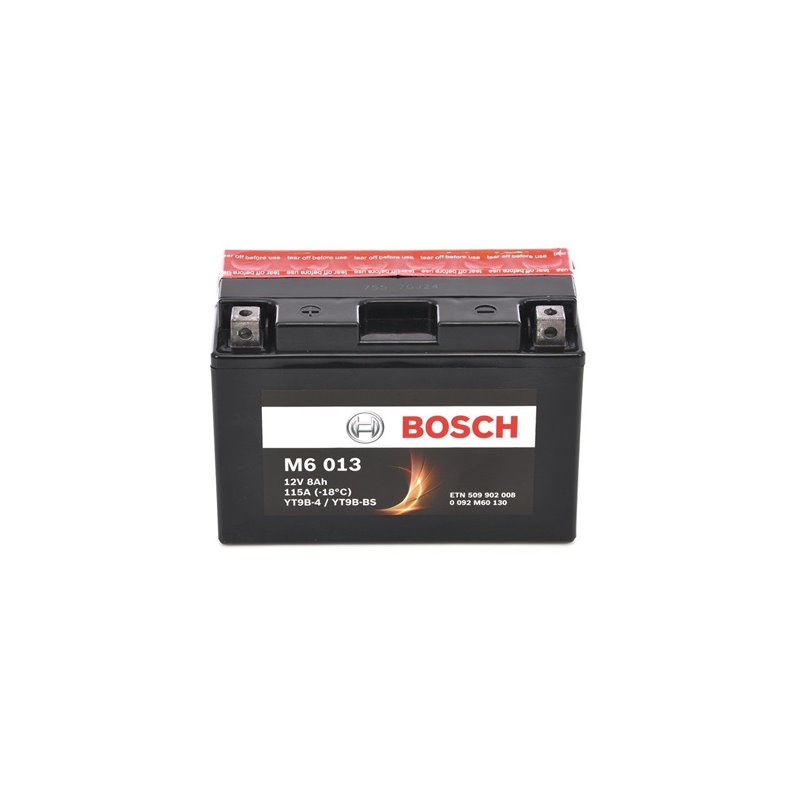 BOSCH motobatéria 12V , 8AH , 115A , 0 092 M60 130