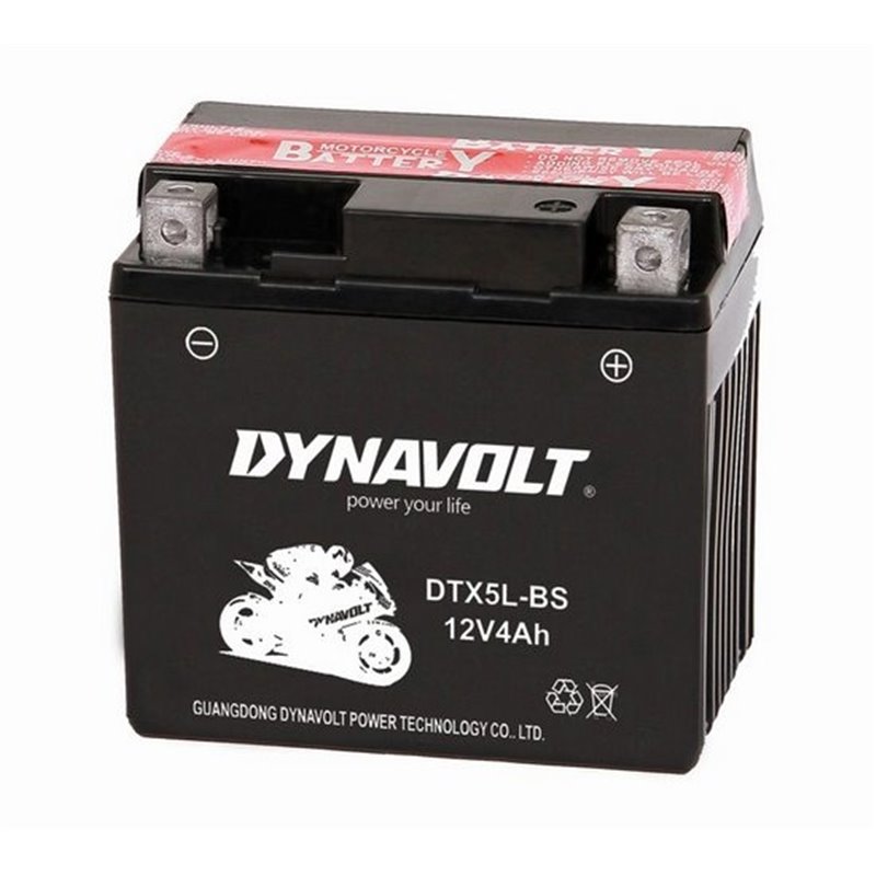 DYNAVOLT motobatéria AGM 12V 4AH 75A DTX5L-BS