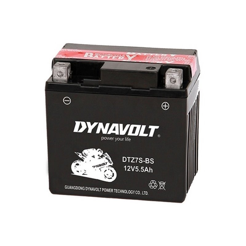 DYNAVOLT motobatéria AGM 12V 5,5AH 60A DTZ7S-BS