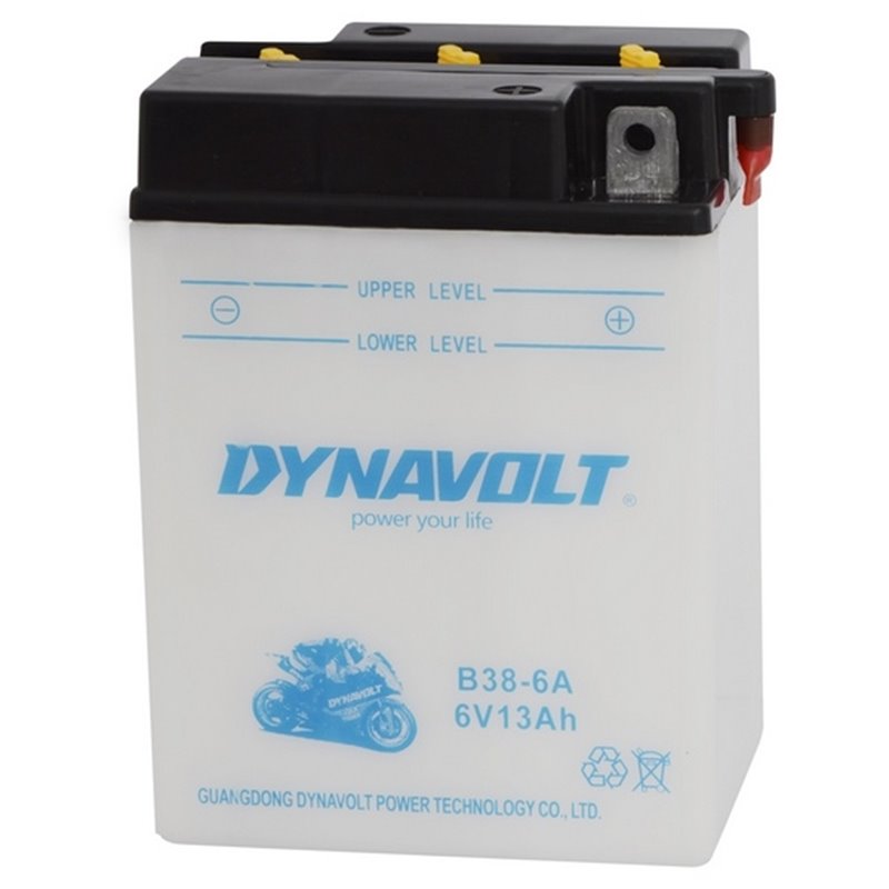 DYNAVOLT motobatéria STANDARD 6V 13AH 104A B38-6A