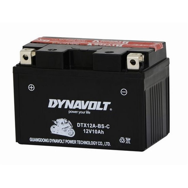 DYNAVOLT motobatéria AGM 12V 10AH 120A DTX12A-BS-C