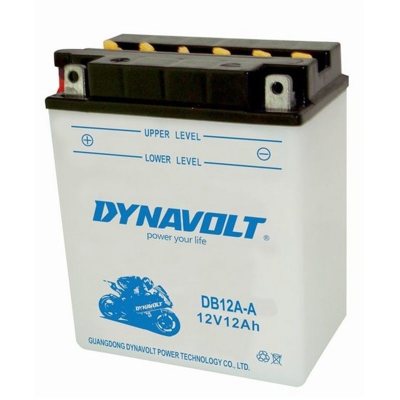 DYNAVOLT motobatéria STANDARD 12V 12AH 135A DB12A-A
