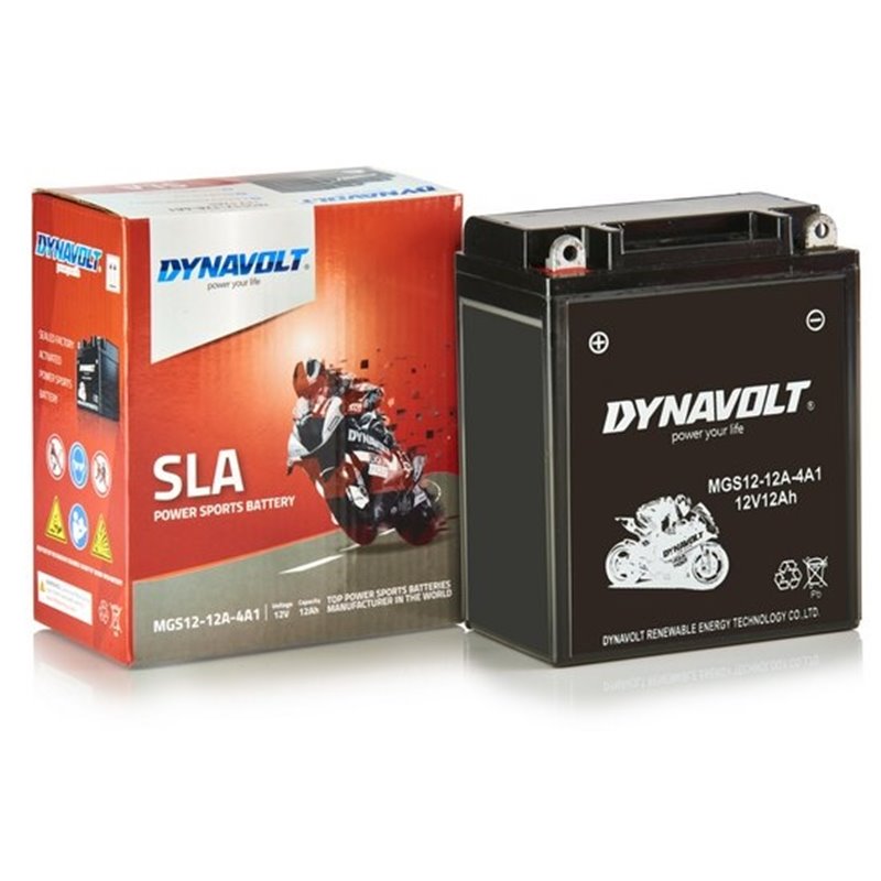 DYNAVOLT motobatéria AGM 12V 12AH 140A MGS12-12A-4A1