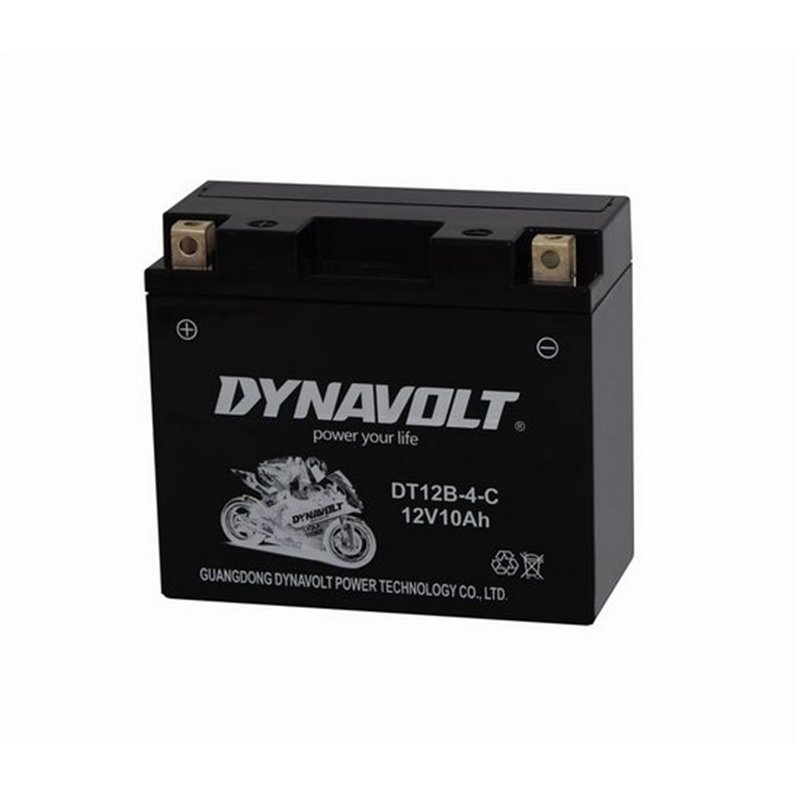 DYNAVOLT motobatéria AGM 12V 10AH 105A DT12B-4