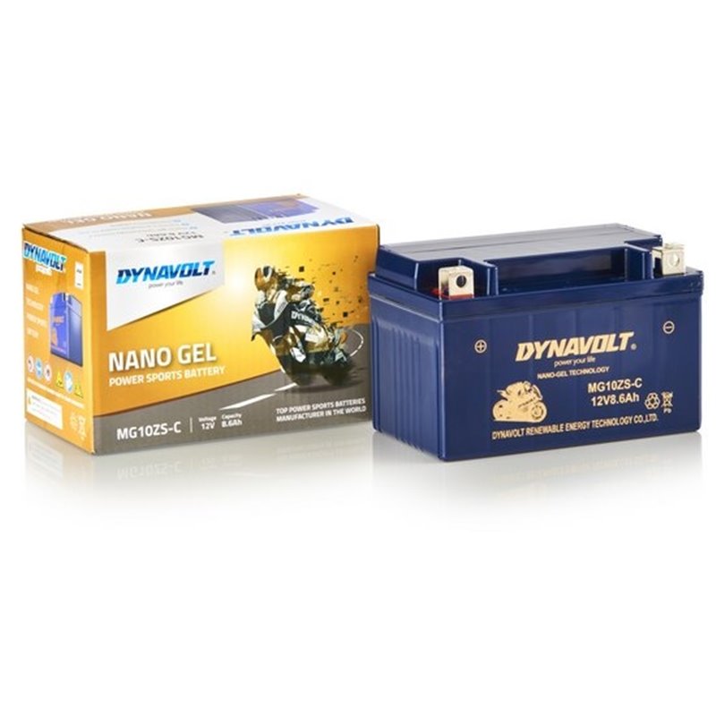 DYNAVOLT motobatéria GEL NANO 12V 8,6AH 160A MG10ZS