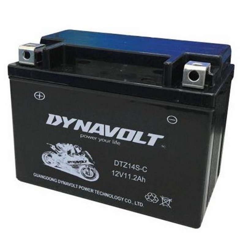 DYNAVOLT motobatéria AGM 12V 11,2AH 170A DTZ14S