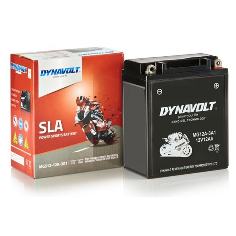 DYNAVOLT motobatéria AGM 12V 12AH 140A MGS12-12A-3A1