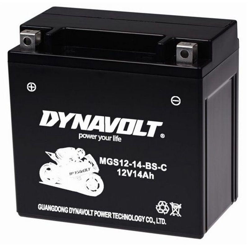 DYNAVOLT motobatéria AGM 12V 14AH 170A MGS12-14-BS