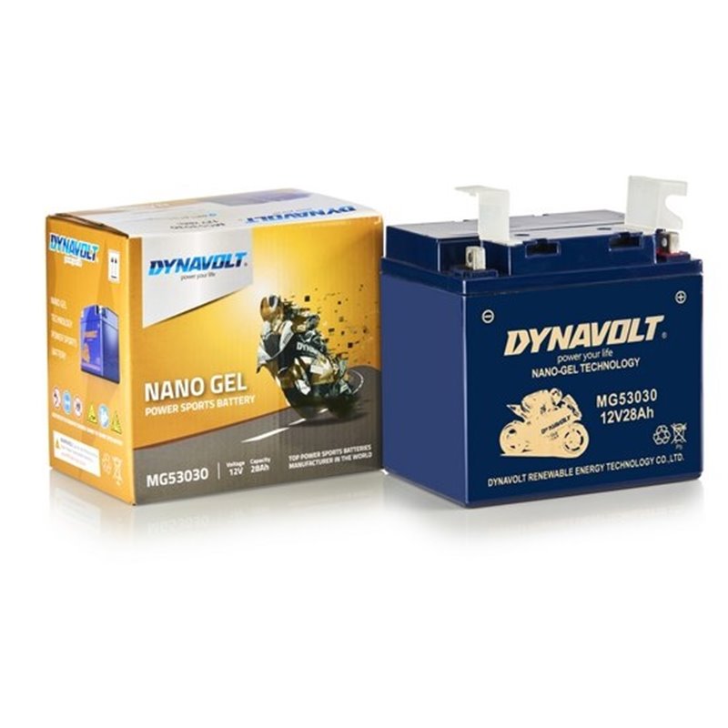 DYNAVOLT motobatéria GEL NANO 12V 28AH 325A MG53030