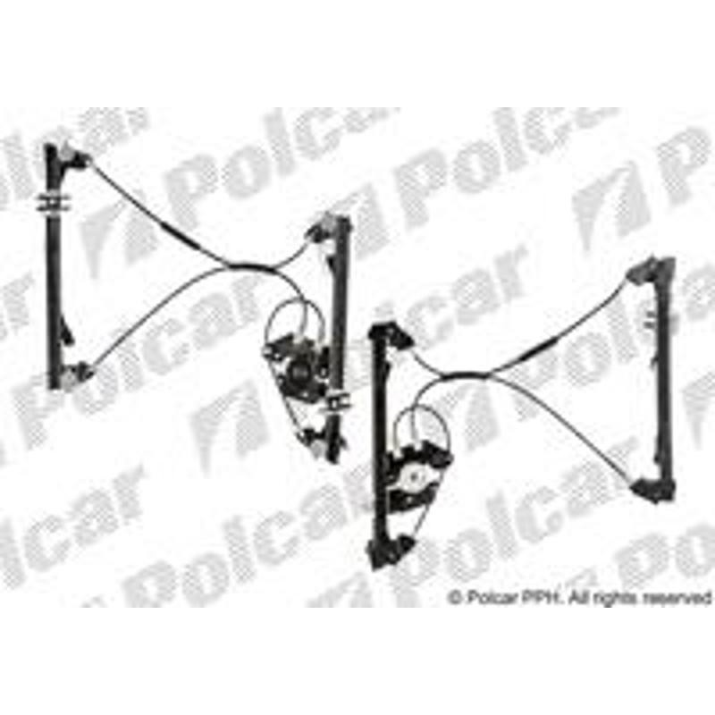 Mechanizmus stahovania okna el. bez motora - 2001PSG1 - predok