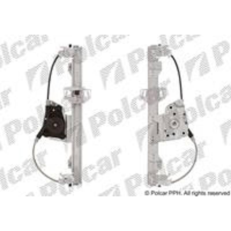 Mechanizmus stahovania okna el. bez motora - 2001PSG3 - zadok