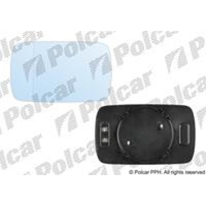 Sklo vonkajšieho zrkadla s držiakom - 2007547M - ľavý rovnaký ako pravý