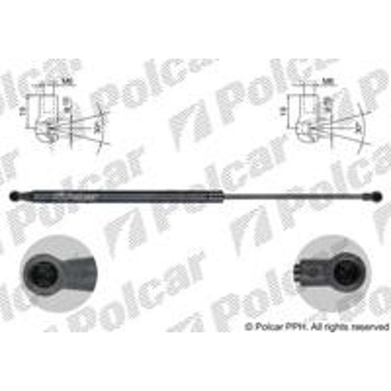 Plynová pružina - 2007AB1 - zadok