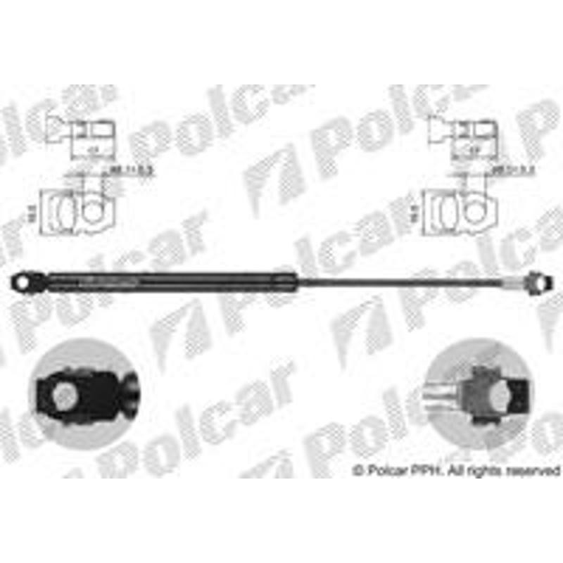 Plynová pružina - 2007AS - predok