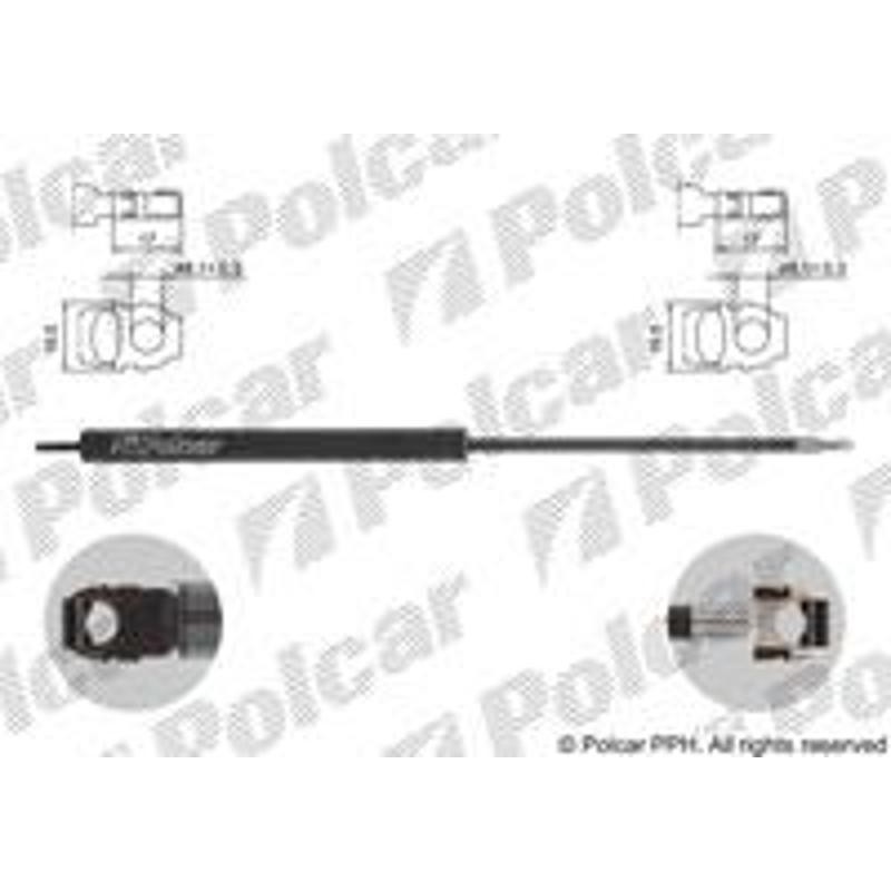 Plynová pružina - 2007AS1D - predok