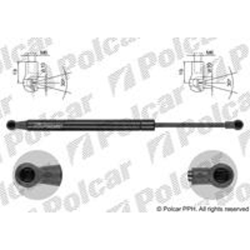 Plynová pružina - 2008AB - zadok