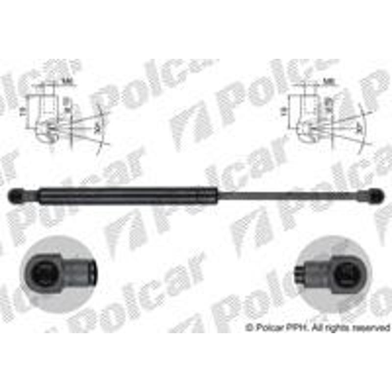 Plynová pružina - 2008ABD - zadok