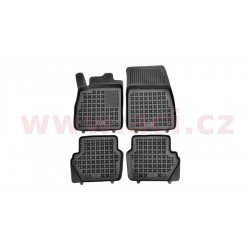 gumové koberečky černé (sada 4 ks) - [1809X10] - 331742