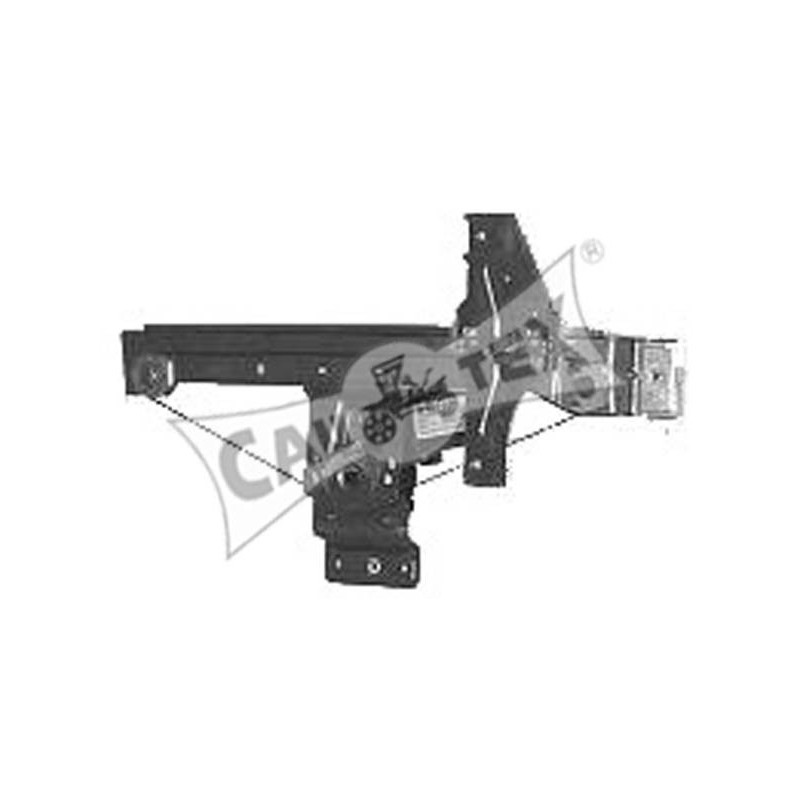 Mechanizmus zdvíhania okna - 037628 - vzadu vpravo