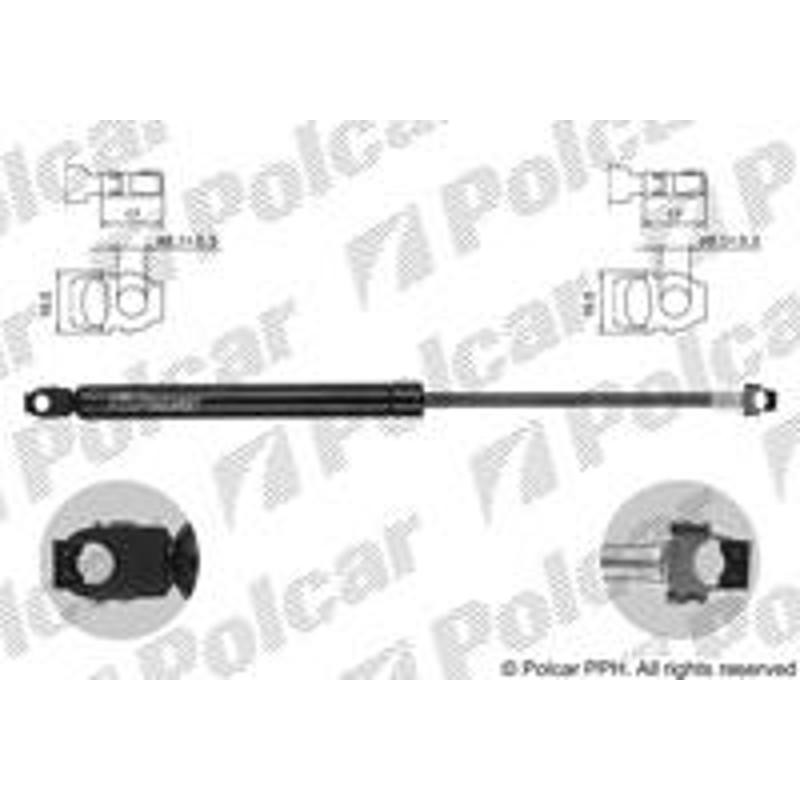 Plynová pružina - 2015AB1 - zadok