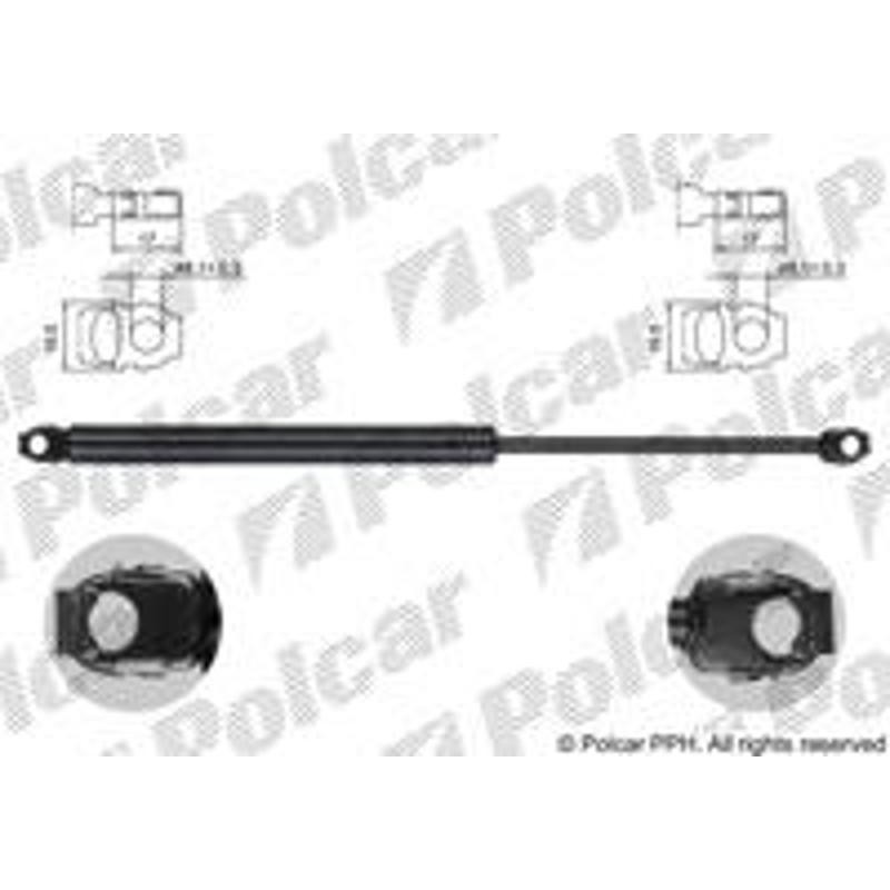 Plynová pružina - 2015AB1D - zadok