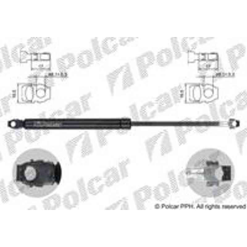 Plynová pružina - 2015AB2 - zadok