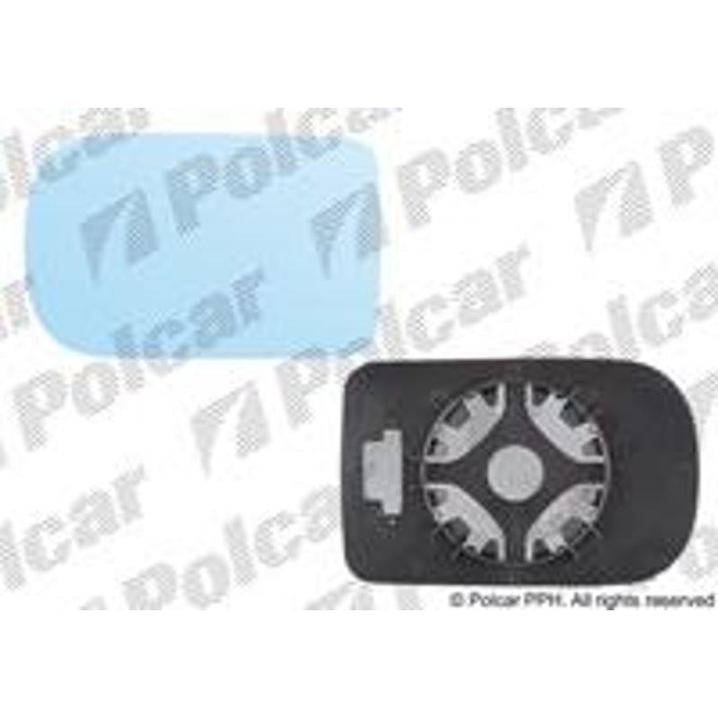 Sklo vonkajšieho zrkadla s držiakom - 2016556E - pravý