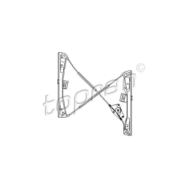 Mechanizmus zdvíhania okna - [A-111 705] - predne lave
