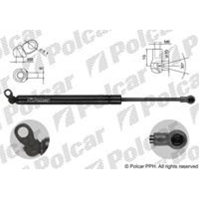 Plynová pružina - 2016AB - zadok