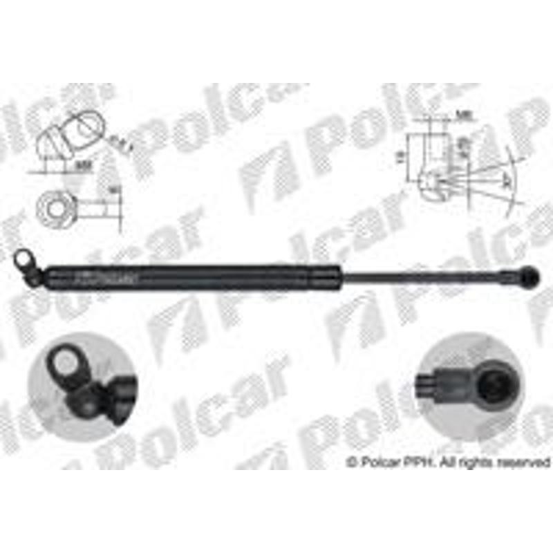 Plynová pružina - 2016AB1 - zadok