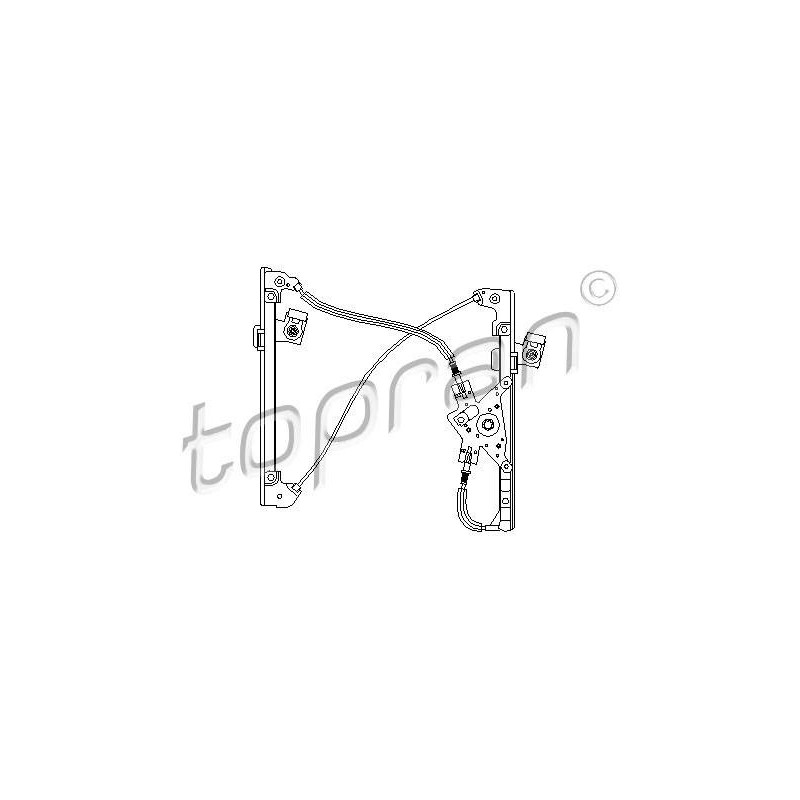 Mechanizmus zdvíhania okna - [A-111 255] - predne lave
