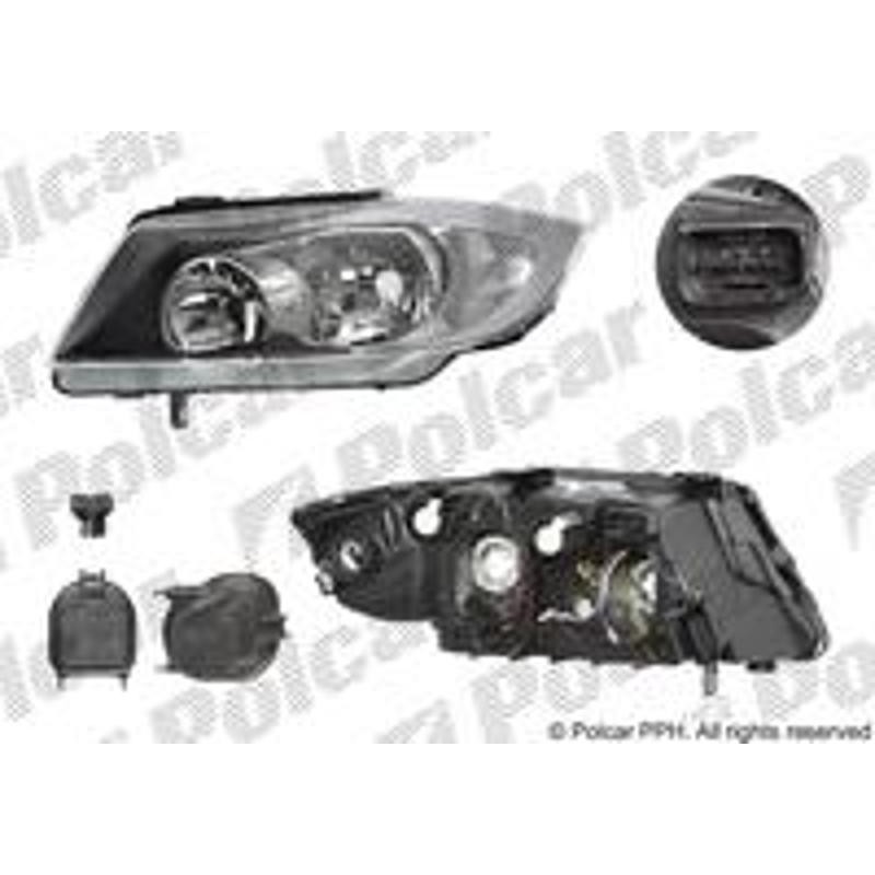 Hlavný reflektor - 2040090E - ľavý