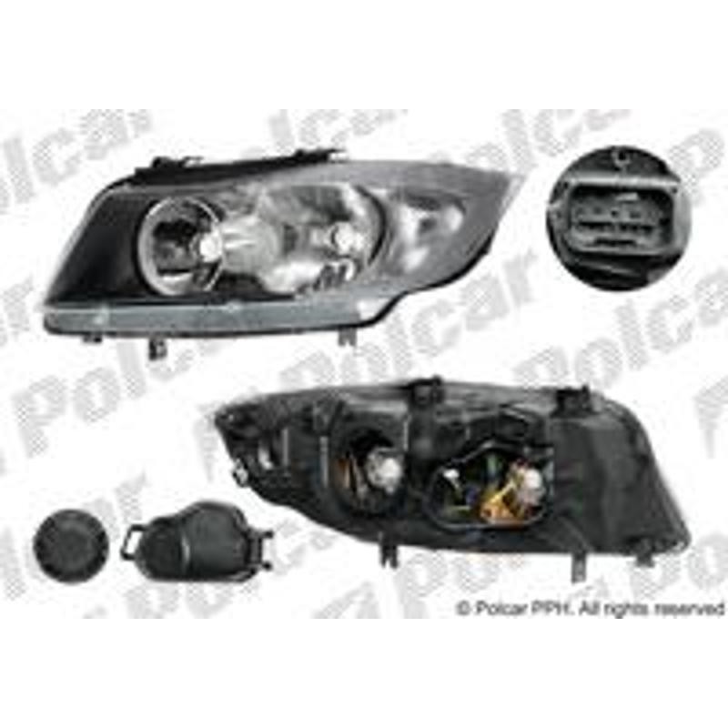 Hlavný reflektor - 2040102E - pravý
