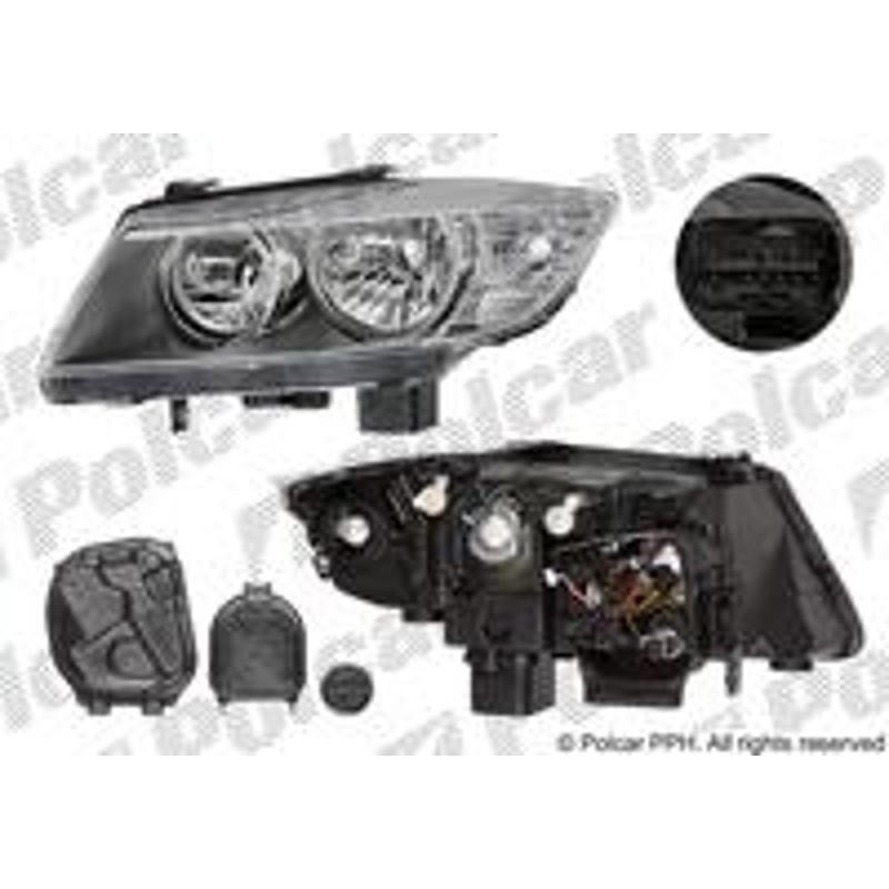 Hlavný reflektor - 2042100E - pravý