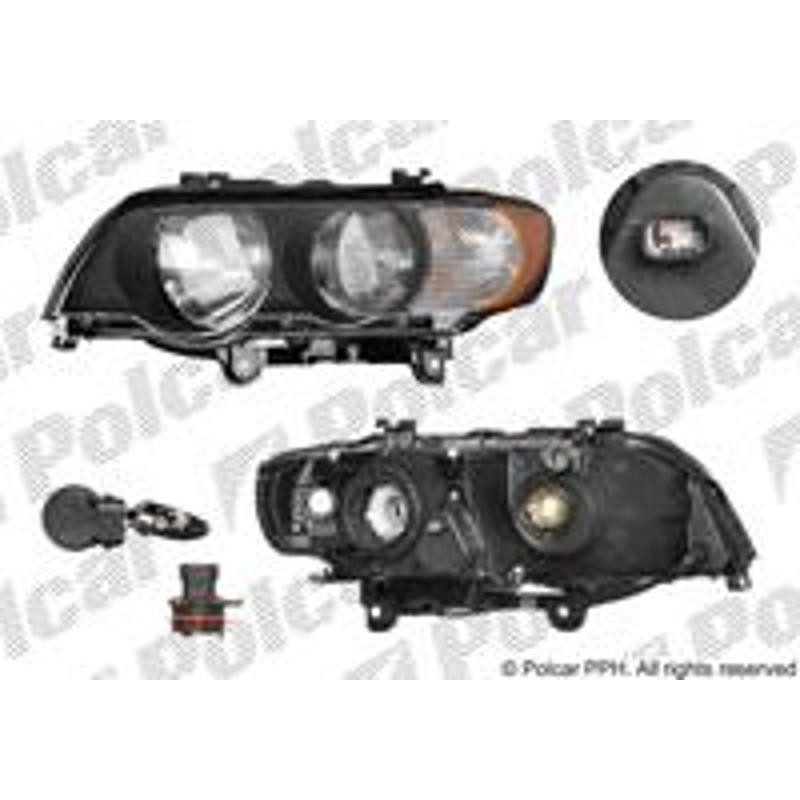 Hlavný reflektor - 2050091E - ľavý