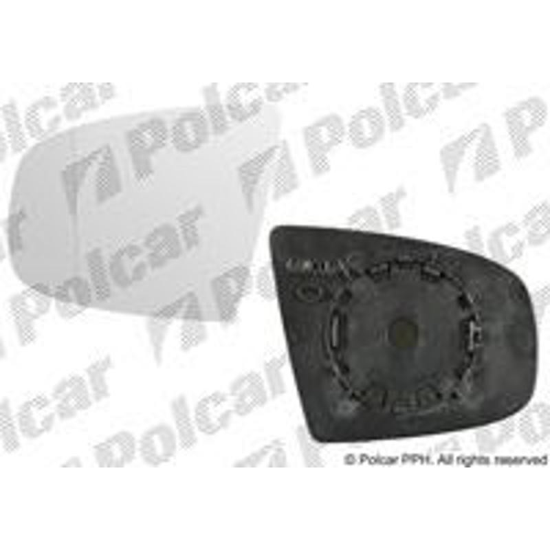 Sklo vonkajšieho zrkadla s držiakom - 2051546M - ľavý