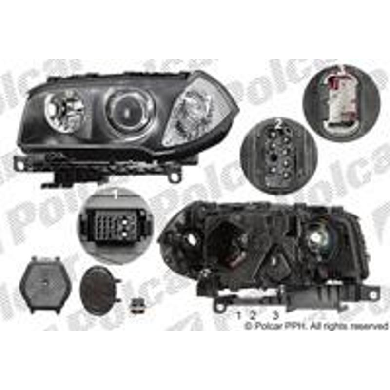 Hlavný reflektor - 2055098U - ľavý