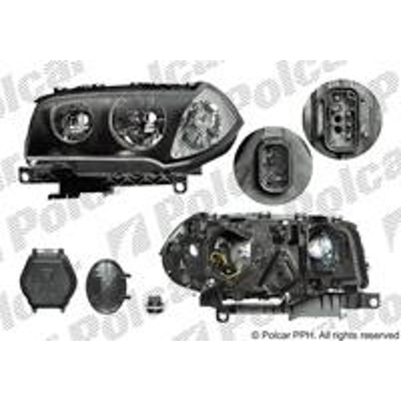 Hlavný reflektor - 205510AE - pravý