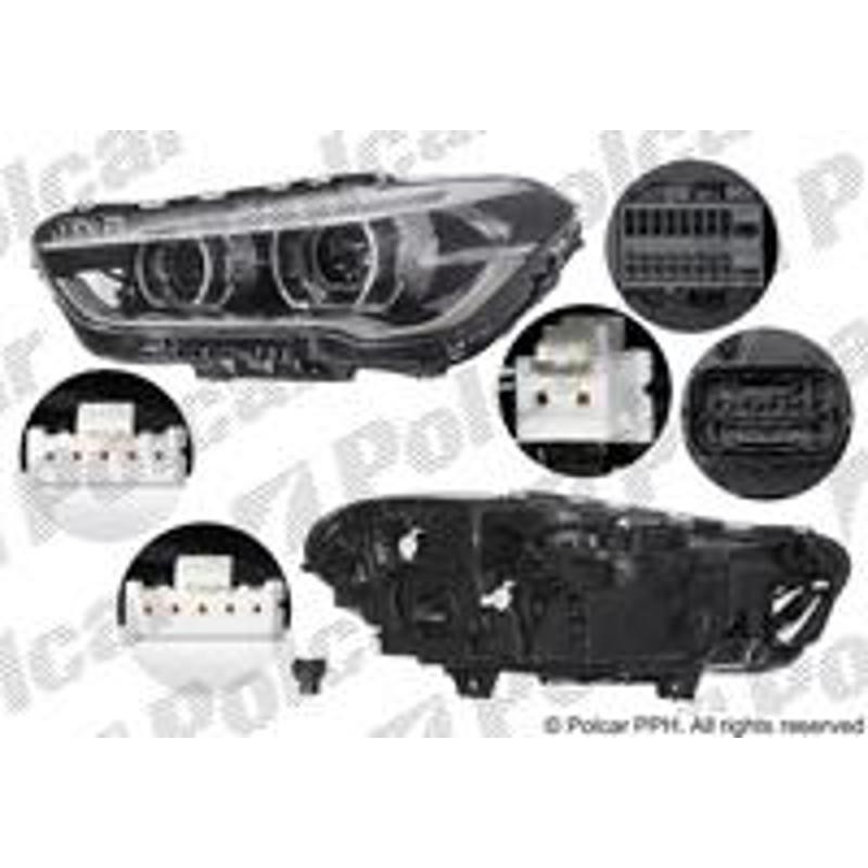 Hlavný reflektor - 20X3091V - ľavý