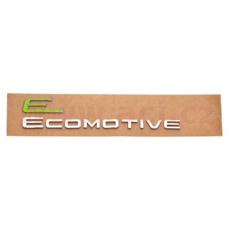  zadny  nápis "E ECOMOTIVE" (zelená/chrom.)  - [4942N12Q] - 159320