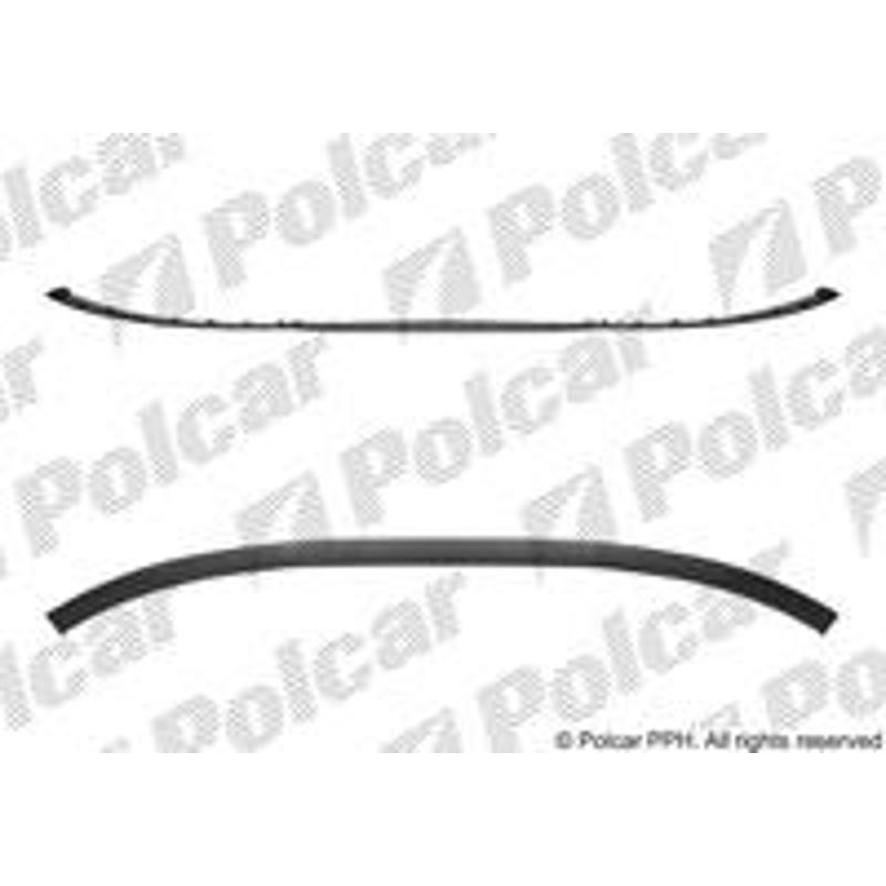 Spojler predného nárazníka - 2315250R - ľavý+pravý+stredny