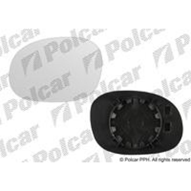 Sklo vonkajšieho zrkadla s držiakom - 2315541M - ľavý