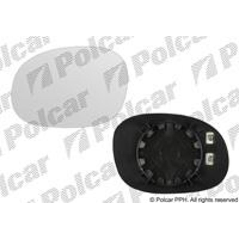 Sklo vonkajšieho zrkadla s držiakom - 2315542M - ľavý