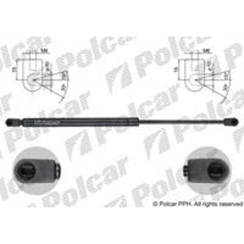 Plynová pružina - 2315AB1 - zadok