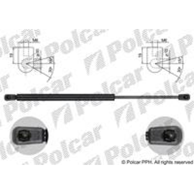 Plynová pružina - 2315AB1D - zadok